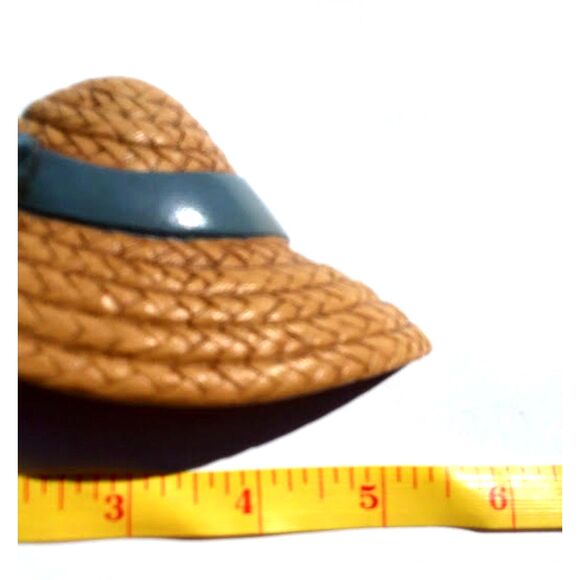 Home interiors Wall Decor set of 3 Ladie's Bonnets Sun Hats - Picture 6 of 9